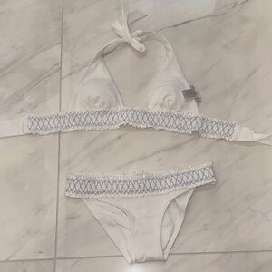 Heidi Klein White Bikini Bottom